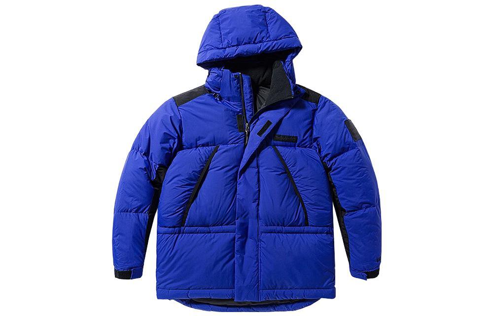 Ветрозащитный теплый пуховик с капюшоном Timberland Color Block