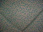 17-1/2Y Kravet 18900 Isle Green Goldenrod Floral Scroll Upholstery Fabric
