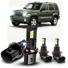 LED fog light for Jeep Liberty2002 2003 2004 2005 2006 2007,60000LM 8X Super