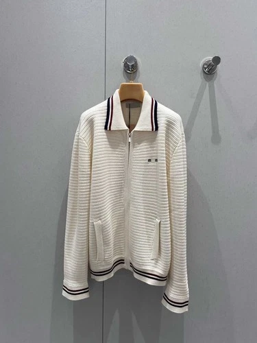 Neue gestreifte Damen-Strickjacke Sommer neu Stickerei - Bild 10 von 10