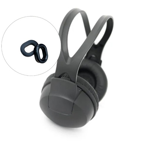 1 Pair Silicone Earpads Head-mounted Headphone Ear Pad For Dedicated Model - Picture 2 of 8
