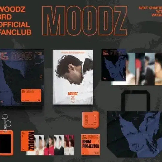 WOODZ MOODZ 3rd Fan Club Goods Card & Slogan - No Suffix