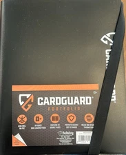 3 Red & Blue CardGuard Trading Card Folio Portfolio Binder 9-Pocket Holds 360.