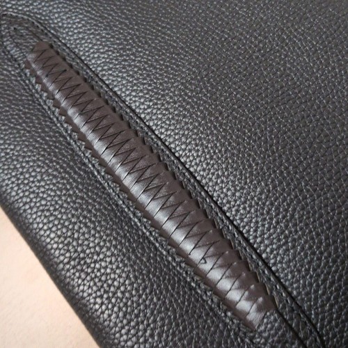 Salvatore Ferragamo Black Leather Clutch Bag - Picture 8 of 12