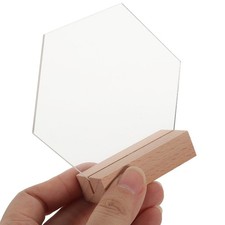  4 Pcs Wood Display Stand Wedding Table Plan Board Party Number Creative Sign