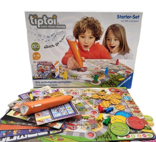 Tiptoi Starter Set mit Stift und Spiel Die Englisch Detektive Ravensburger