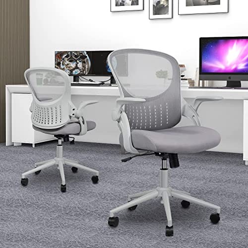 SMUG OFFICE COMPUTER GAMING DESK CHAIR ERGONOMIC MID BACK MESH ROLLING CHAIR - Bild 3 von 5