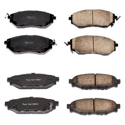 For Subaru WRX STI 15-21 Disc Brake Pad Set Z16 Evolution Clean Ride Ceramic