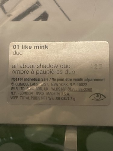 Clinique All About Shadow Duo w/ a Pop Lip Colour + Primer Lipstick ~ NIP - Picture 4 of 5