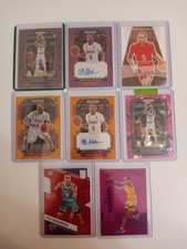 2022-23 Bryce McGowens 8 Card Basketball Rookie Lot. 3 Auto's and 7 Numbered