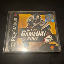 989 Sports NFL GameDay 2001 Sony PlayStation 1 PS1 E Sports NTSC Manual