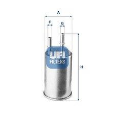 Kraftstofffilter UFI 31.918.03 Filtereinsatz für VOLVO V40 XC60 525 Cross 526 1