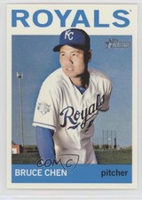 2013 Topps Heritage Bruce Chen #66 7k6