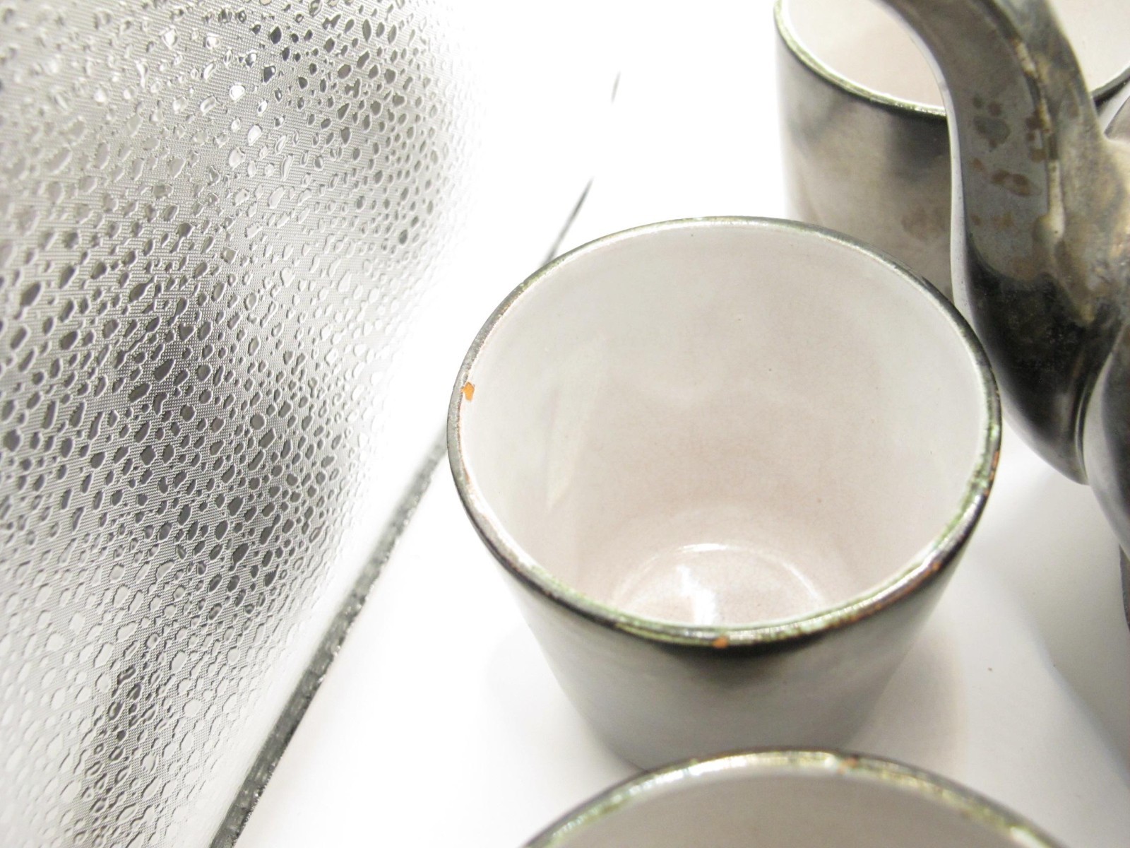 RW Bavaria U.S. Zone Tea Set • 1945–49 Silver Plated Porcelain • Rare Postwar