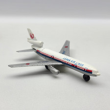     Vtg JAL Japanese Air Lines Douglas DC-10 F804 Diecast Airplane - Hong Kong