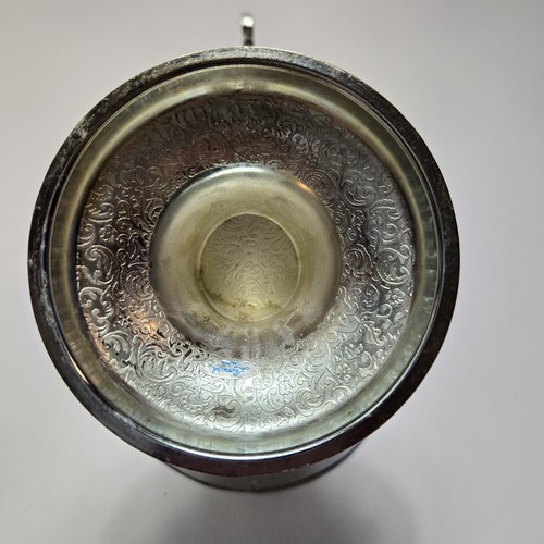 Vintage Leonard Silver Plate Sugar Scuttle With Matching Scoop Made In Japan - Picture 7 of 13