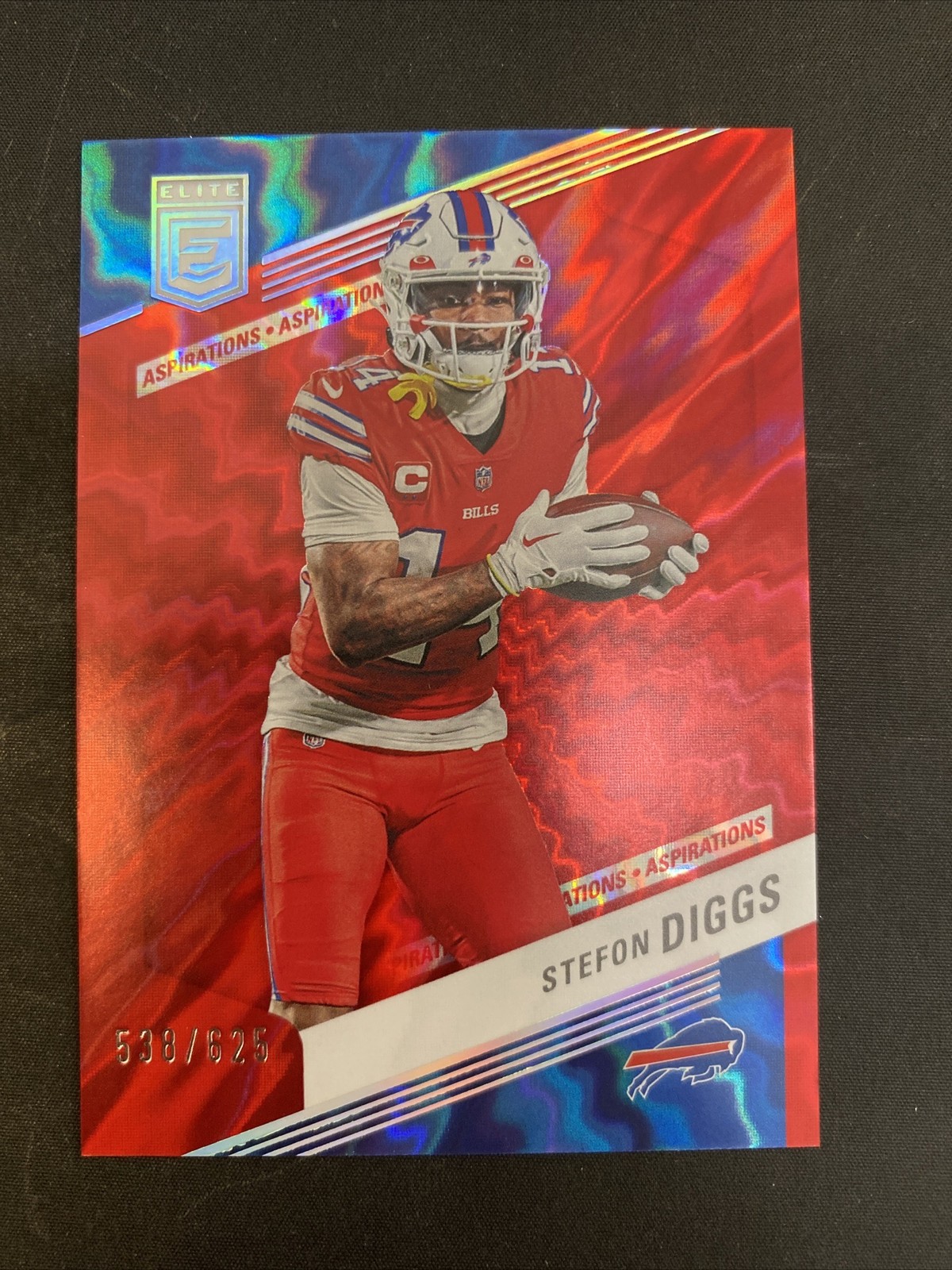 Stefon Diggs 2023 Donruss Elite #90 Aspirations Shimmer /625 Bills FREE SHIP!