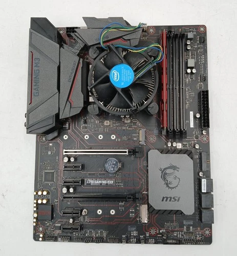 MSI Z270 Gaming M3 LGA1151 ATX Motherboard + Intel Core i7-7700 CPU & 8GB RAM