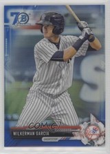 2017 Bowman Blue Refractor 70th Anniversary Wilkerman Garcia #BCP147 4jt