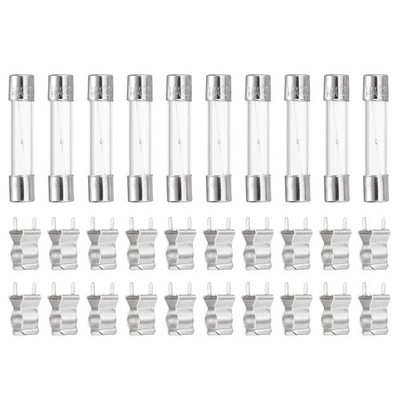 Glasröhrensicherungen 6x30mm 4A 250V Slow/Fast 10 Stück
