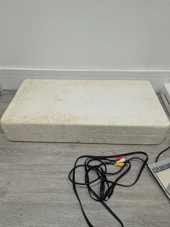 Commodore 64 Boxed Console, joystick and Tape Deck Plus Original Box  - Image 2 of 4