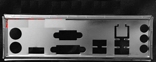 Bouclier E/S OEM pour plaque arrière BIOSTAR Hi-Fi A85S2 carte mère plaque arrière E/S - Photo 1/1