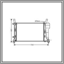 Radiateur Mercedes CLASSE R