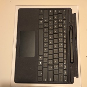 Surface Pro 13-inch Keyboard with pen storage  Bold Keyset Black QWERTY English