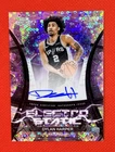 Dylan Harper 2026 Topps Chrome Cosmic /10 On Card Auto Electro Static SSP Rookie