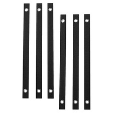 6Pcs Reusable Tree Fixator Straps Nylon Tree Staking Belts for Windproof Support