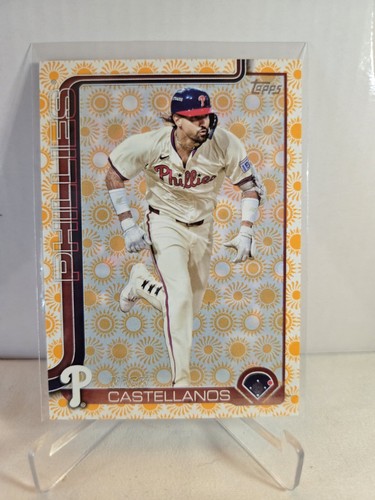 Nick Castellanos - Holiday Sun - 2025 Topps Series 2 #427 Phillies -4d