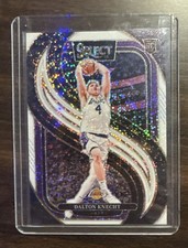 24-25 Panini Select - Premier Level Dalton Knecht #186 White Sparkle SSP
