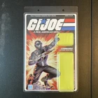 🔥 CUSTOM SNAKE EYES DISPLAY CASE WITH RETRO THEMED 1985 CARD ART🔥
