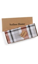 Solino Home Linen Table Runner, Fall Buffalo Checkered for Thanksgiving 14x108