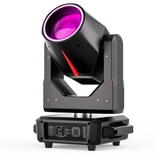 380W LED 18 8Prism Moving Head Light Beam Stage DMX Spot Disco DJ Lighting Case