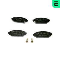 Optimal BremsbeläGe Bremsbelegsatz Vorne FüR Honda Civic VII Hatchback