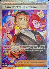 Pokemon TCG Team Rocket's Giovanni 238/182 Destined Rivals