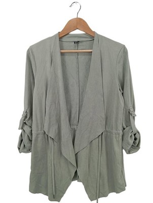BLIND DATE Cardigan Damen Jacke Gr. DE 38 hellgrau Casual-Look