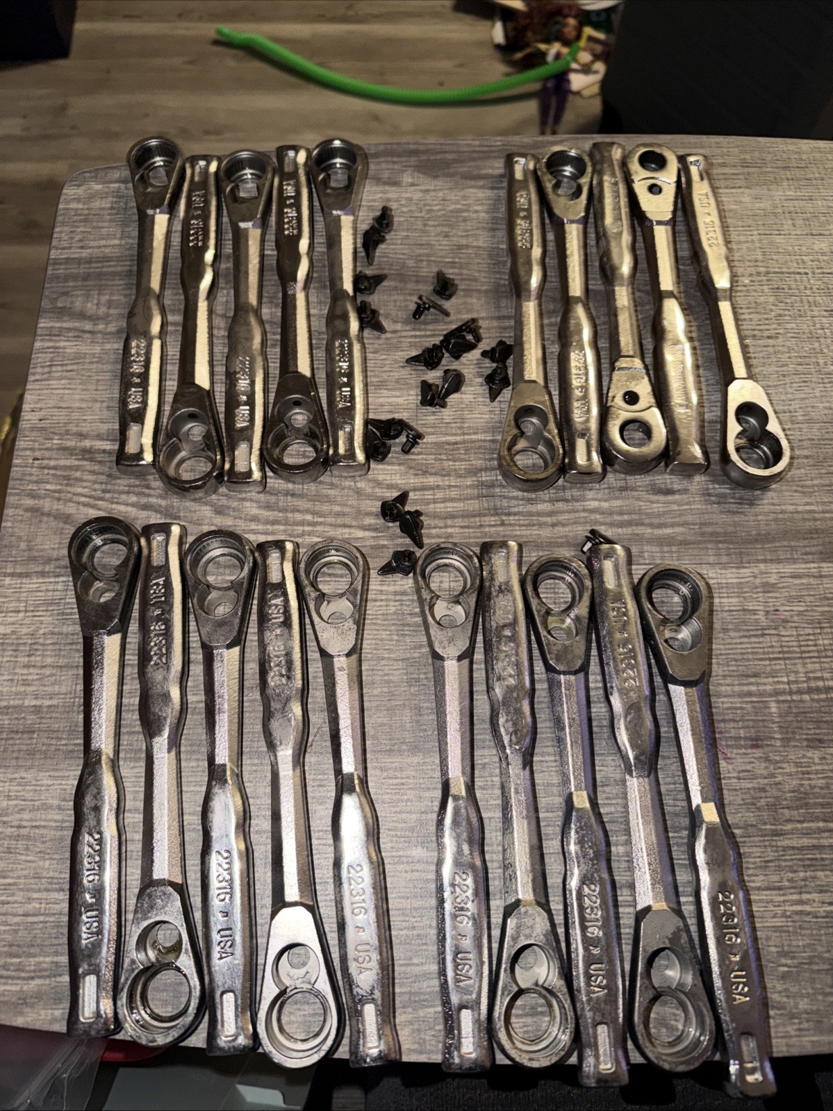 (20) Kobalt Tools USA 3/8&rdquo; Drive Ratchet Forgings Only And