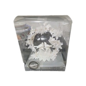 Wilton Enterprises Petite Spring SongWhite Wedding Ornament Centerpiece, Mint