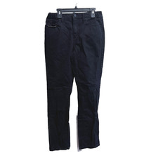 Old Navy Boys Black Pants Size 16 Ankle Skinny Straight Cotton Pockets Uniform