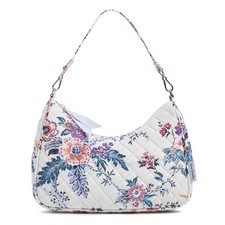 Cotton Frannie Mini Crescent Crossbody Purse, Magnifique Floral, One Size