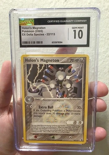 HOLON'S MAGNETON #22 2005 POKEMON EX DELTA SPECIES CGC 10