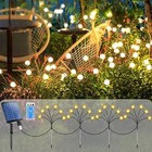 4 Pack Led Pathway Lights Solar Garden Outdoor Swaying For Outside 24 Waterproof