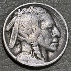 1913 Type 2 Buffalo nickel Nice Original VG Condition Partial Date, Horn