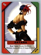 Marvel ReCharge CCG Satana #62/250 TCG Series 1