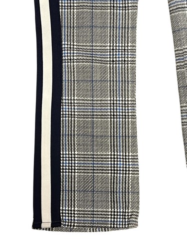 MOTHER Jeans Damen 27 grau blau kariert The Insider Ankle Side Racing Streifen - Bild 8 von 18