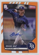 2023 Topps Big League Retail Electric Orange Auto Shane Baz #123 Auto 0eq6