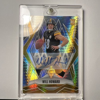 2025 Will Howard Silver Hyper Auto RC, plus revolution RC, Kaleb J RC, Arod 