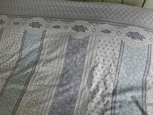 SHERIDAN Vintage Ruffled King Size Quilt Cover & 2 Pillowcases AUSTRALIAN - Picture 2 of 13
